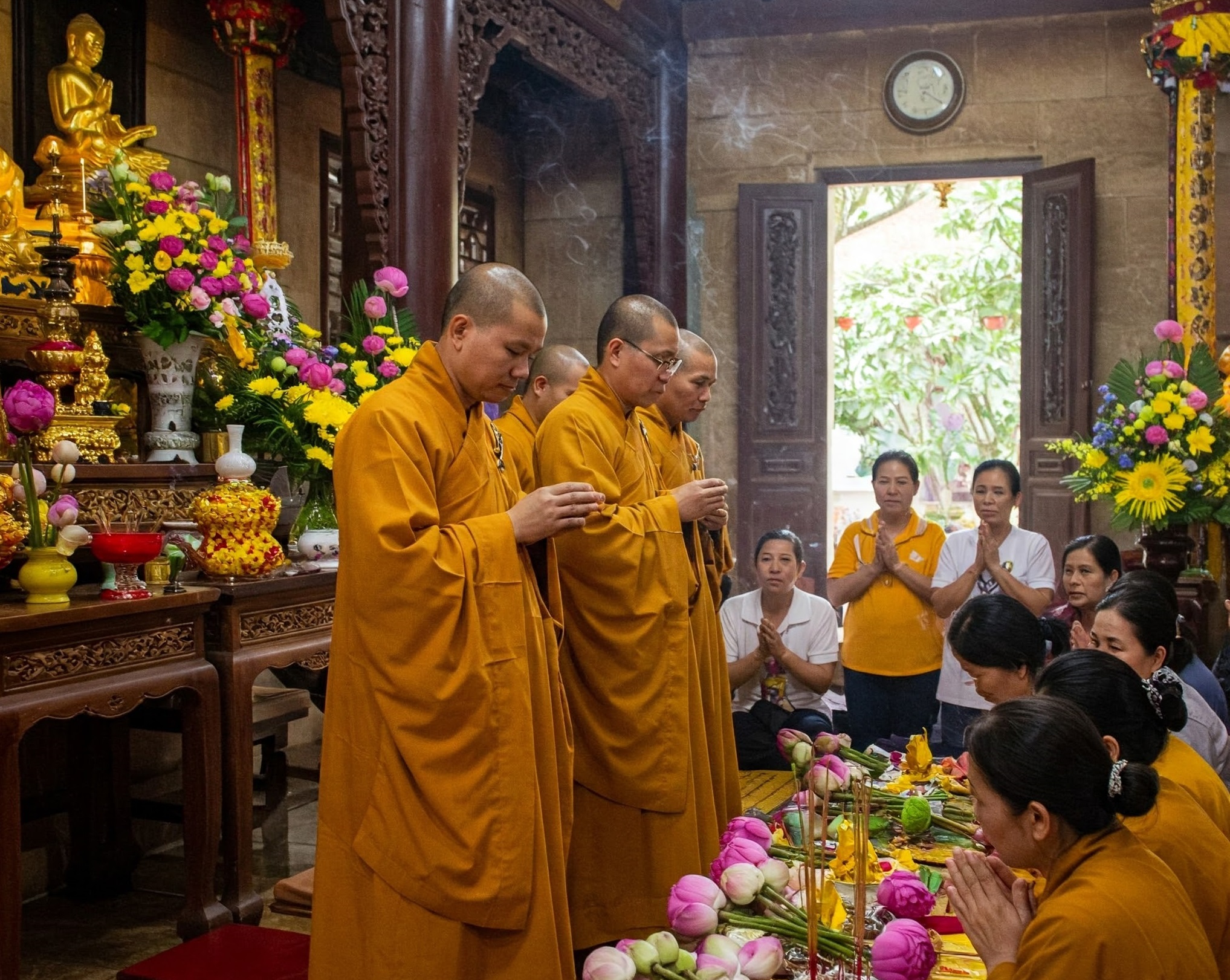 Trùng Tang: Nguyên Nhân và Phương Pháp Hóa Giải Giúp Gia Đình An Ổn 6 Hóa giải Trùng Tang bằng cách Lập Đàn Sám Hối, Phát Tâm Cầu Siêu