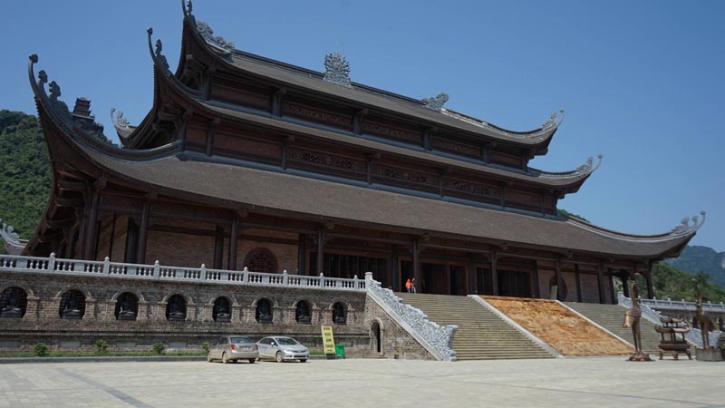 Điện Tam Thế tại chùa Tam Chúc
