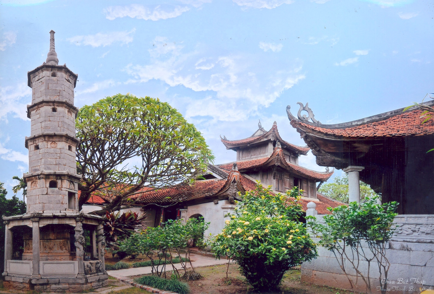 Chùa Bút Tháp Bắc Ninh được xây dựng từ thời vua Trần Thánh Tông Lịch sử hình thành và phát triển chùa Bút Tháp Bắc Ninh